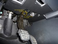 ECSiNG Auto Bremslichtschalter 4 Pin Bremslicht Stoppschalter