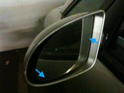 Spiegelglas Glas Ersatzspiegel rechts Beifahrerseite beheizt passend für  Audi A2